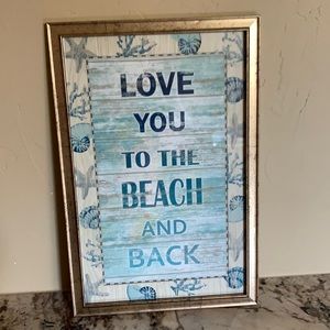 Beach Wall Art Hanging